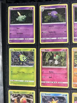 Yuka Morii 12 Pokemon TCG Card Lot Sun & Moon - S&V Ralts Lost Thunder - Image 2