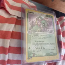 Pokemon Cradily 3/100 Holo DMG – EX Sandstorm – 2003 Pokemon Card - Image 3