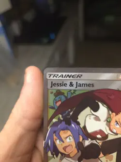 Pokemon TCG Hidden Fates Trainer Jesse and James Ultra Rare Full Art Card 68/68 - Image 2