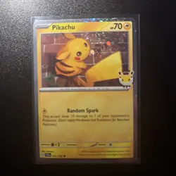 Pikachu (Pokemon Day 2026) 051/162 Miscellaneous Cards & Products Holo - Image 1
