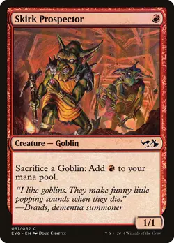 Skirk Prospector Duel Decks Anthology: Elves vs. Goblins MINT CARD ABUGames - Image 1