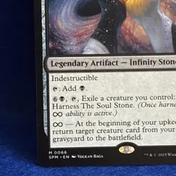 The Soul Stone Marvel's Spider-Man MTG Regular English Mythic 0066 - Image 5