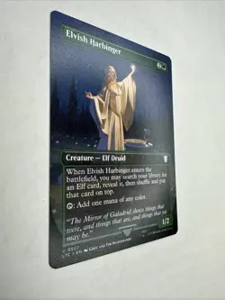 Elvish Harbinger (Borderless) Commander: the Lord of the Rings Regular - Image 2