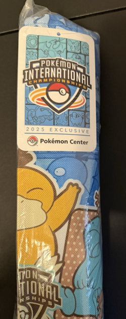 2025 Pokemon NAIC Pokemon Center Exclusive Psyduck And Wooper Playmat Sealed New - Image 4