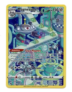 NM Magnezone Full Art Holo GG18/GG70 Pokemon Sword & Shield Crown Zenith #B - Image 1