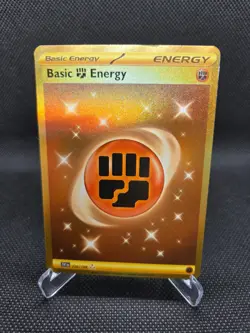 Basic Fighting Energy 258/198 Scarlet & Violet Base Set Hyper Rare Pokemon TCG - Image 1