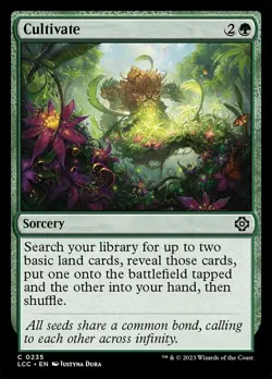 Hero Deal, English - 4 x MTG Cultivate Commander: The Lost Caverns of Ixalan - Image 1