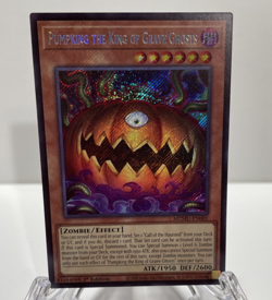 YuGiOh! Pumpking The King Of Grave Ghosts MZMU-EN001 Secret Rare NM Maze - Image 1