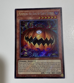 YuGiOh! Pumpking The King Of Grave Ghosts MZMU-EN001 Secret Rare NM Maze - Image 3