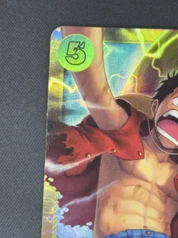 Monkey.D.Luffy SEC OP15-119 One Piece Kami's Island NM Authentic - Image 5