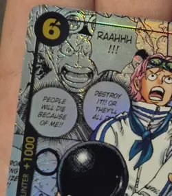 One Piece TCG - Koby EB04-044 Manga Rare - Adventure On Kami's Island English - Image 3