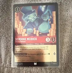 Scrooge McDuck-Ghostly Ebenezer - Disney Lorcana/DuckTales - 104/204 - Foil - Image 1
