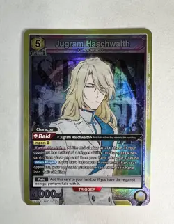 Union Arena Bleach Jugram Haschwalth UE01BT/BLC-1-020 Super Rare English NM - Image 1