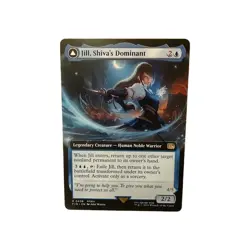 JILL, SHIVA'S DOMINANT Extended Art - Final Fantasy MTG Magic: the Gathering - Image 1