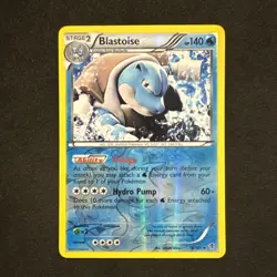 Blastoise 16/101 Plasma Blast Reverse Holo Pokemon - Image 1