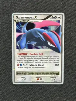 Salamence Lv X 98/99 Arceus Ultra Rare Holo Pokemon Card - Image 1