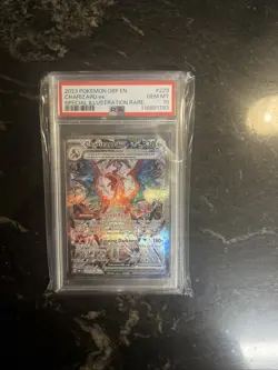 2023 POKEMON OBF EN-OBSIDIAN FLAMES #223 CHARIZARD EX PSA 10 - Image 1