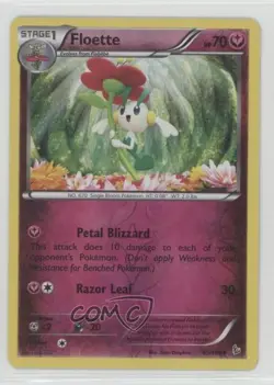 Floette Reverse Foil Pokemon XY Flashfire #65 - Image 1