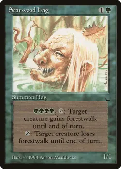 Scarwood Hag The Dark NM Green Uncommon MAGIC THE GATHERING MTG CARD ABUGames - Image 1