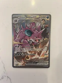 Nidoking EX 233/182 Team Rockets SIR Destined Rivals Pokemon Card 🔥 SHIPS ASAP - Image 1