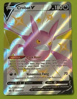 Crobat V SWSH098 SWSH: Sword & Shield Promo Cards Holo - Image 1