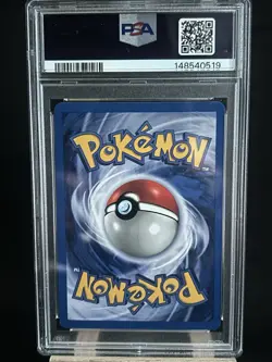 2000 Pokemon 1st Edition American Neo Genesis JUMPLUFF - HOLO Card # 7 PSA - 8 - Image 2
