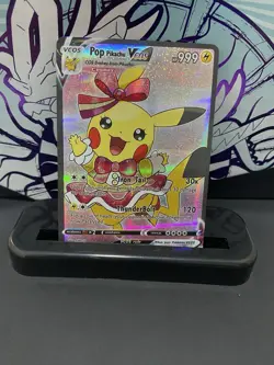Pop Art Cosplay Pikachu Custom Fan Art Card - Image 1