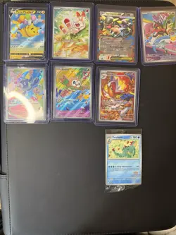 Pokemon Card Lot 23 Official TCG Cards Ultra Rare Included EX GX V MEGA + IR - Image 3