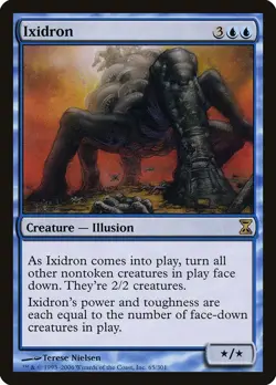 Ixidron Time Spiral MINT Blue Rare MAGIC THE GATHERING MTG CARD ABUGames - Image 1