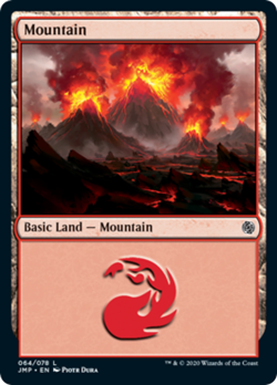Mountain (64) Jumpstart NM Basic Land MAGIC THE GATHERING MTG CARD ABUGames - Image 1