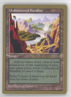 MTG Undiscovered Paradise R World Championship Decks 1998 #bs167 - Image 1