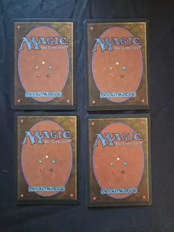MTG Counterspell X4, ICE AGE release, PLAYSET, VG condition 1995 - Image 2