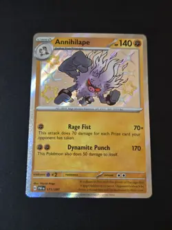Annihilape - 171/091 - Baby Shiny - Paldean Fates - English - Pokemon Card (NM) - Image 1