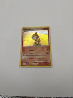 Pokemon TCG Chimchar LV.8 DP02 Black Star Promo Holo - Image 1