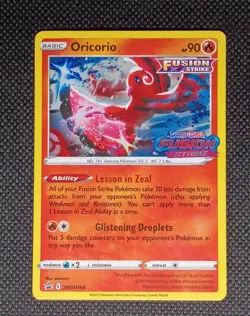 Pokemon TCG Oricorio Sword & Shield SWSH168 Regular Promo Promo - Image 1