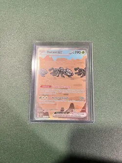 Pokemon TCG Durant ex 236/191 Sv08: Surging Sparks Illustration Rare Holo NM - Image 1
