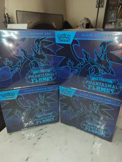 Pokemon Phantasmal Flames Elite Trainer Box (4) Factory Sealed - Image 1