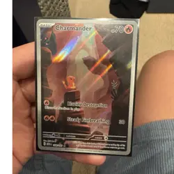 Pokemon Charmander 168/165 Scarlet & Violet 151 Rare Holo 70HP - Image 1