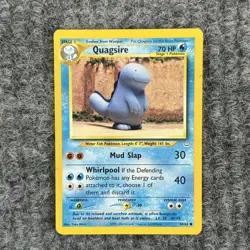 Vintage Pokemon Neo Revelation Quagsire 48/64 Regular Common NM Very Good - Image 1