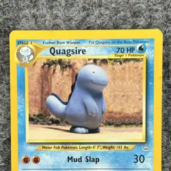 Vintage Pokemon Neo Revelation Quagsire 48/64 Regular Common NM Very Good - Image 3