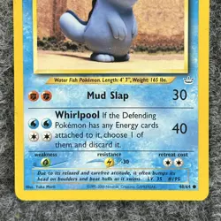 Vintage Pokemon Neo Revelation Quagsire 48/64 Regular Common NM Very Good - Image 4