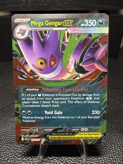Mega Gengar EX 125/217 Ascended Heroes Pokemon TCG - Image 1