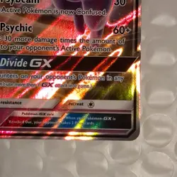 Pokemon TCG Espeon GX SM Base Set Ultra Rare Full Art Holo 61/149 200HP English - Image 2