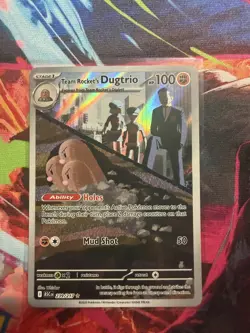 Pokemon TCG Team Rockets Dugtrio 239/217 Ascended Heroes Illustration Rare NM - Image 4