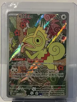 Pokemon TCG Kecleon Illustration Rare #213/191 SV: Surging Sparks NM English - Image 3