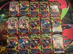 15 Packs Pokemon TCG Mega Evolutions Phantasmal Flames Booster Pack Sealed - Image 1