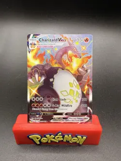 Charizard VMAX SV107/SV122 Holo Shining Fates Shiny Vault Pokemon English NM - Image 1
