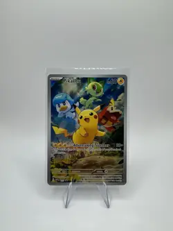 Pikachu 027 Pokemon TCG Paldea Evolved Black Star Promo NM - Image 1