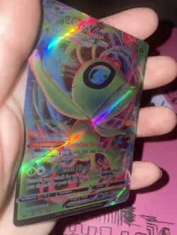 Pokemon TCG Celebi VMAX 008/198 Chilling Reign 2021 Full Art Holo Ultra Rare - Image 1
