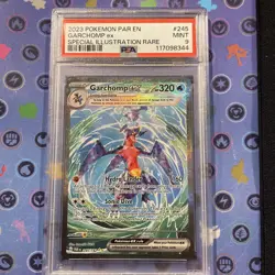 POKEMON PSA 9 2023 SV Paradox Rift Garchomp ex 245/182 SIR - Image 1